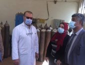 مدير مستشفيات المنوفية يتفقد أقسام العزل والإجراءات الاحترازية بمستشفى الشهداء