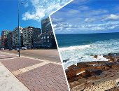 الشتاء بيلعب استغماية على شط البحر.. نوة الفيضة تخدع الإسكندرانية لليوم الثانى.. توقعات بهطول أمطار خفيفة غدا فى نوة الغطاس ورفع حالة الطوارئ.. والصرف الصحى تؤكد: التقلبات مستمرة حتى الثلاثاء.. فيديو وصور