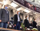 وزير الرياضة يشهد مباراة المنتخب الوطنى ومنتخب مقدونيا فى مونديال اليد