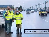رئيس القابضة للمياه يوجه بسرعه سحب مياه الأمطار بالإسكندرية