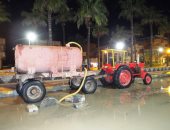 استمرار هطول الأمطار فى كفر الشيخ ومعدات مجالس المدن ترفع المياه.. صور