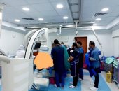 إجراء 24 عملية قسطرة خلال يوم واحد بمستشفى بني سويف التخصصى.. صور 