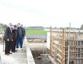 محافظ الشرقية يتابع إنشاء محطة معالجة صرف كفر دنوهيا بـ 400 مليون جنيه.. صور