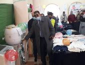 تنظيم معرض للأثاث المنزلى بالمجان وتوزيع ملابس على الأسر الفقيرة بالشرقية