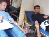 طلاب جامعة المنوفية ينظمون مهرجانا سنويا للتبرع بالدم