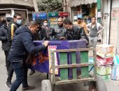 حى السيدة زينب يحرر 49 محضر عدم ارتداء كمامة و11 محضر إشغال طريق.. صور