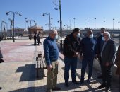 محافظ بورسعيد: الكورنيش الجديد على قناة الاتصال أول متنزة سياحى ببحيرة المنزلة