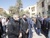 تشييع جثمان أحمد الحكيم نائب رئيس قضايا الدولة إلى مثواه الأخير 