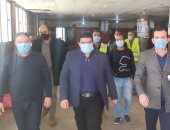 نائب محافظ بنى سويف يتابع سير المنظومة الصحية بالمستشفيات الحكومية