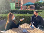 محمد سند نجم منتخب اليد لـ"اليوم السابع" : جارسيا "رجل التفاصيل الصعبة".. سكة المربع الذهبى مش سهلة والتنظيم 10/10.. وغياب الجمهور يعادل إصابة أهم لاعب في المنتخب.. "فيديو وصور"