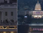 استعدادات محيط البيت الأبيض ومبنى الكونجرس قبل مغادرة ترامب وتنصيب بايدن.. صور