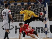 مصر تتقدم على روسيا بنتيجة 15- 8 فى نهاية الشوط الأول