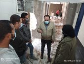 وكيل صحة بورسعيد يتفقد مستشفى الصدر ويتابع أعمال التطوير.. صور