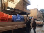 رفع 214 حالة إشغال طريق وتشميع 10 مراكز للدروس الخصوصية بالبحيرة.. صور