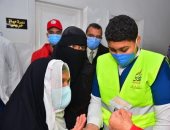 قافلة طبية تواصل تقديم الخدمات للمرضى بمستشفى الشيخ زويد بشمال سيناء