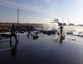 فيديو وصور جديدة ترصد لحظة انفجار سيارة أسطوانات بوتاجاز بطريق الإسماعيلية