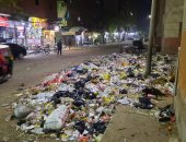 شكوى من انتشار القمامة فى الشارع الرئيسى بالخصوص بالقليوبية.. والمحافظ يرد
