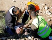 صور.. إصابة عشرات الفلسطينين خلال مواجهات مع الاحتلال شرق نابلس