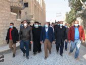 محافظ المنيا يتابع أعمال التطوير الشامل لمسار العائلة المقدسة تمهيدا للافتتاح
