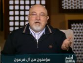 خالد الجندى لـ"نبيل الحلفاوى": أنا مش جاهل يا قبطان والفراعنة ليسوا القدماء المصريين