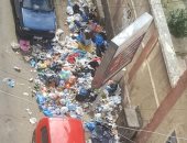 شكوى من انتشار القمامة فى شارع شيديا- كامب شيزار بالإسكندرية.. والشركة تستجيب