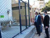 نائب محافظ المنيا يتابع التشغيل التجريبى لتانك الأكسجين بمستشفى الحميات