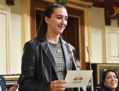 النائبة هادية السعيد تؤدى اليمين الدستورية أمام مجلس النواب.. صور