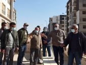 مسئولو "الإسكان" يتفقدون مشروعات الطرق والإسكان بمدينة القاهرة الجديدة 