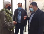 نائب محافظ القاهرة يتفقد مستشفى الوطنى للاطمئنان على توافر الأكسجين.. صور
