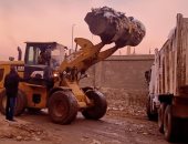 حى ثان المحلة يشن حملة نظافة لرفع القمامة من نقاط التجميع