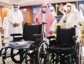 عربات كهربائية جديدة لخدمة كبار السن وذوى الإعاقة بالمسجد الحرام.. صور