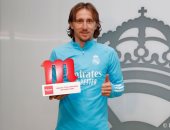 مودريتش أفضل لاعب فى ديسمبر مع ريال مدريد 