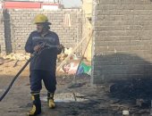 السيطرة على حريق اندلع فى 3 منازل فى الإسماعيلية دون خسائر بشرية.. صور