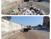 محافظة الجيزة تغلق مركزين للدروس الخصوصية وترفع 735 طن مخلفات.. صور