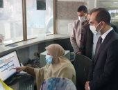 نائب محافظ سوهاج يتفقد سير العمل بالمركز التكنولوجى بالمراغة.. صور