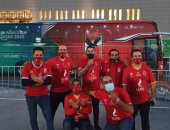 الاهلي والدحيل .. الجماهير الحمراء تستعد لاستقبال بعثة الفريق بقطر.. صور