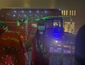 "أبطال أفريقيا أهم".. هتافات جماهير الأهلي فى فندق الفريق بالدوحة.. فيديو