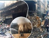 حريق سوق التوفيقية ..المتضررون يكشفون كيف اشتعلت النار وفشل السيطرة عليها