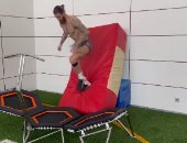 سيرجيو راموس يواصل تدريباته المنزلية بعد استبعاده من قائمة ريال مدريد..فيديو