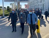 وزير التنمية المحلية يصل للأقصر لتفقد مشروعات برنامج الأغذية العالمى..فيديو