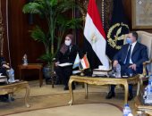 وزير الداخلية يستقبل المستشار الشرطى بإدارة عمليات حفظ السلام بالأمم المتحدة