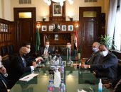 وزير الشباب والرياضة يشهد توقيع عقد رعاية بنك مصر والاتحاد المصرى للتنس