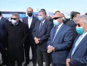 وزيرا النقل وقطاع الأعمال ورئيس قناة السويس يتفقدون تنفيذ محطة متعددة الأغراض بالإسكندرية