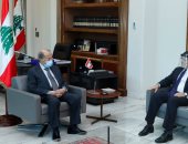 عون يتسلم رسالة الرئيس السيسى لطلب دعم لبنان لترشيح أبو الغيط لولاية ثانية