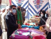 رئيس مدينة البياضية يفتتح معرض للأسر المشاركة فى الأقصر .. صور