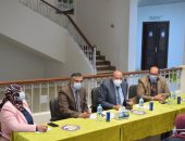 رئيس جامعة بنى سويف يوجه بسرعة الاستعداد لامتحانات الفصل الدراسى الأول