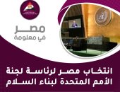 "معلومات الوزراء" يحتفل بانتخاب مصر لرئاسة لجنة الأمم المتحدة لبناء السلام