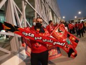 مشاهد من تحضيرات جماهير الأهلي قبل موقعة الدحيل.. صور