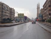 هطول أمطار غزيرة شمال كفر الشيخ ومتوسطة على بقية المدن (صور)