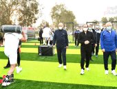 الرئيس السيسي يتفقد الأنشطة التدريبية للطلبة الجدد بالكلية الحربية ويلتقى أسرهم